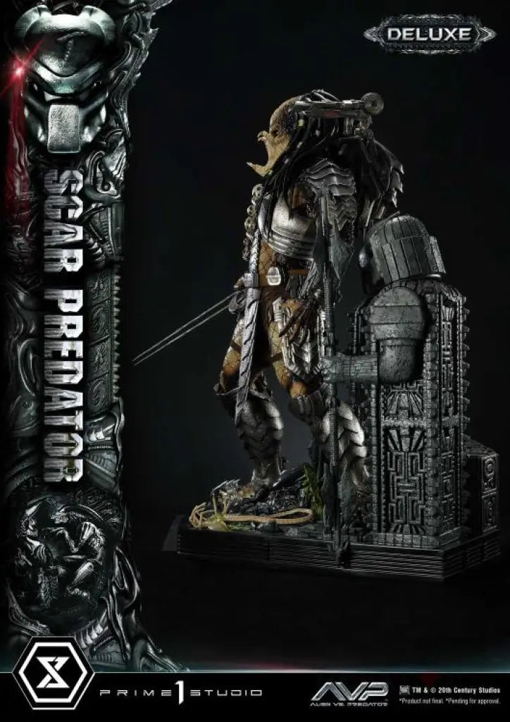 Museum Masterline Alien Vs. Predator Scar Deluxe Version Scale Figure