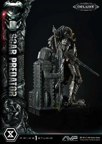 Museum Masterline Alien Vs. Predator Scar Deluxe Version Scale Figure