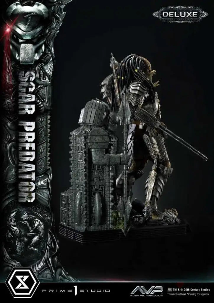 Museum Masterline Alien Vs. Predator Scar Deluxe Version Scale Figure