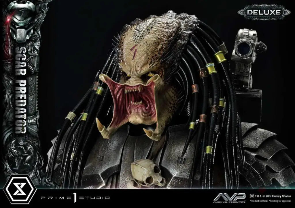 Museum Masterline Alien Vs. Predator Scar Deluxe Version Scale Figure