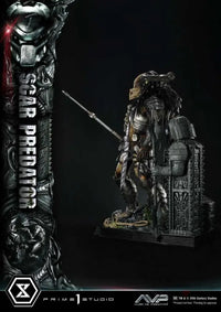 Museum Masterline Alien Vs. Predator Scar Deluxe Version Scale Figure