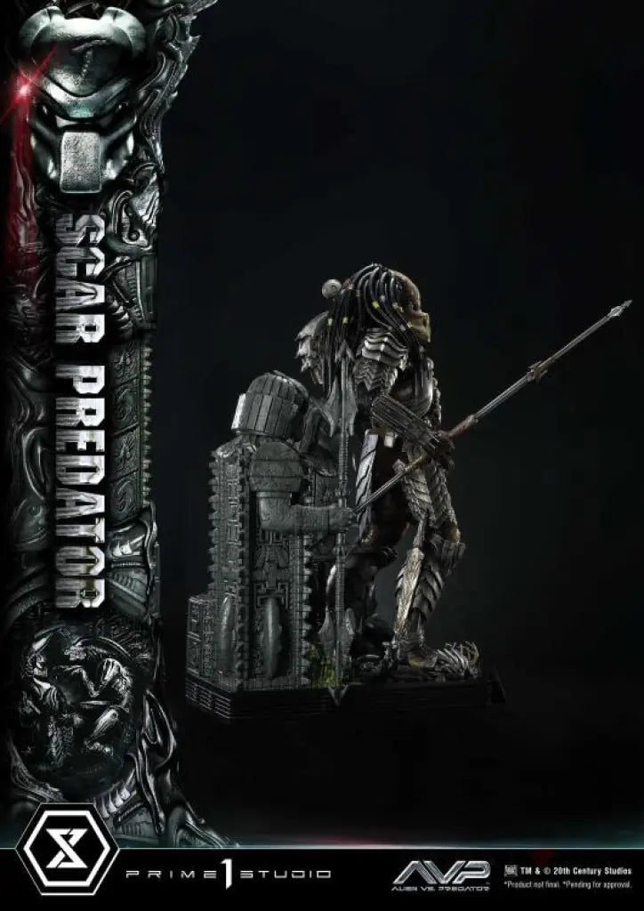 Museum Masterline Alien Vs Predator Scar Scale Figure