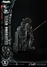 Museum Masterline Alien Vs Predator Scar Scale Figure