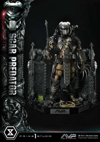Museum Masterline Alien Vs Predator Scar Scale Figure