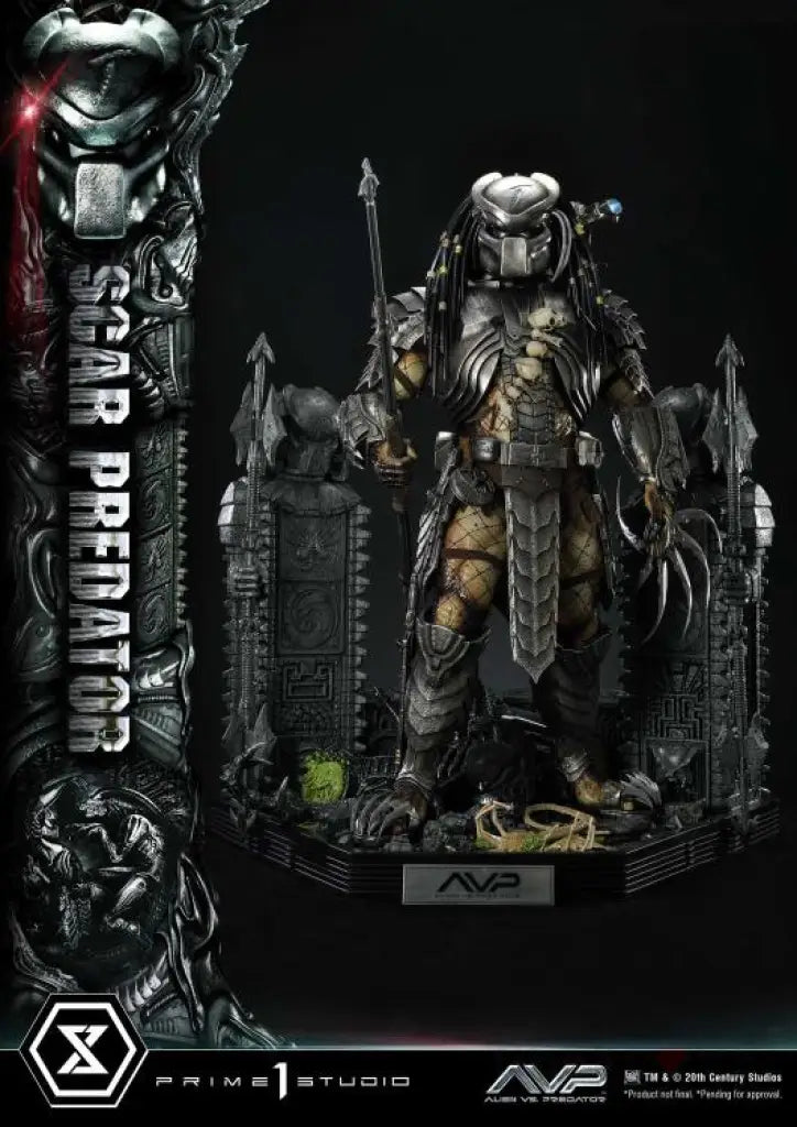 Museum Masterline Alien Vs Predator Scar Scale Figure