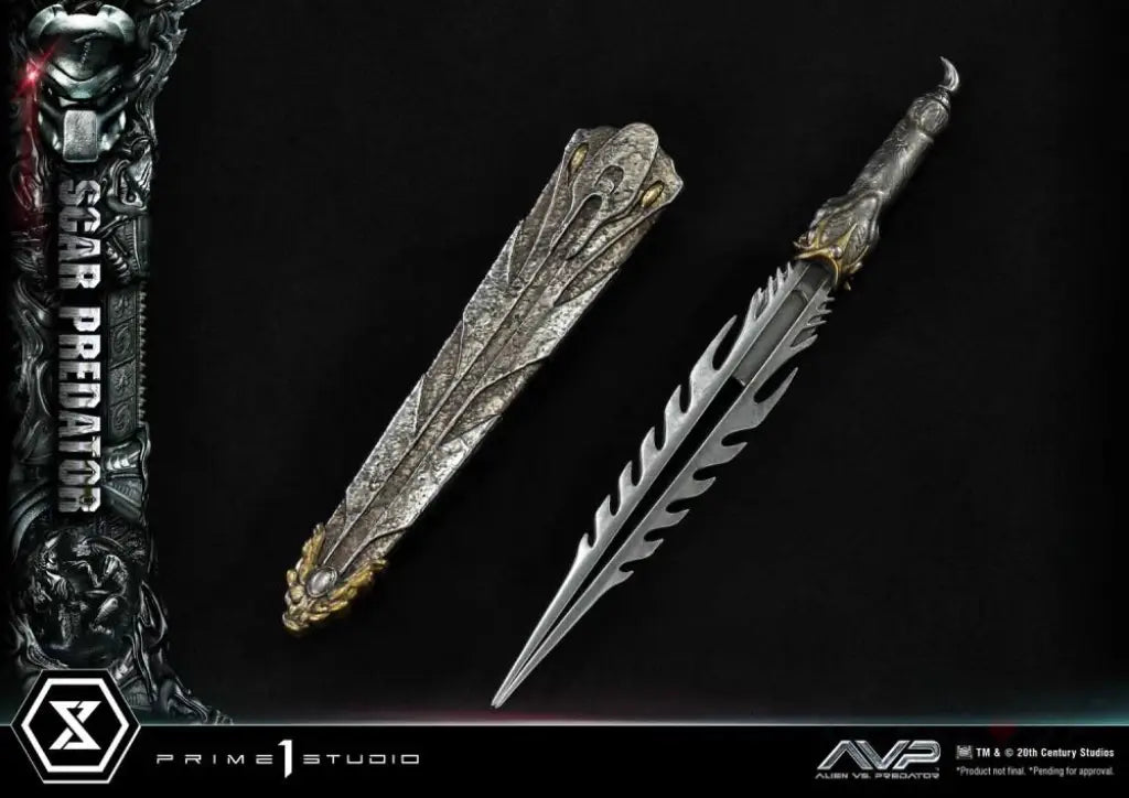 Museum Masterline Alien Vs Predator Scar Scale Figure