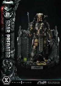 Museum Masterline Alien Vs Predator Scar Scale Figure