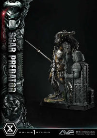 Museum Masterline Alien Vs Predator Scar Scale Figure