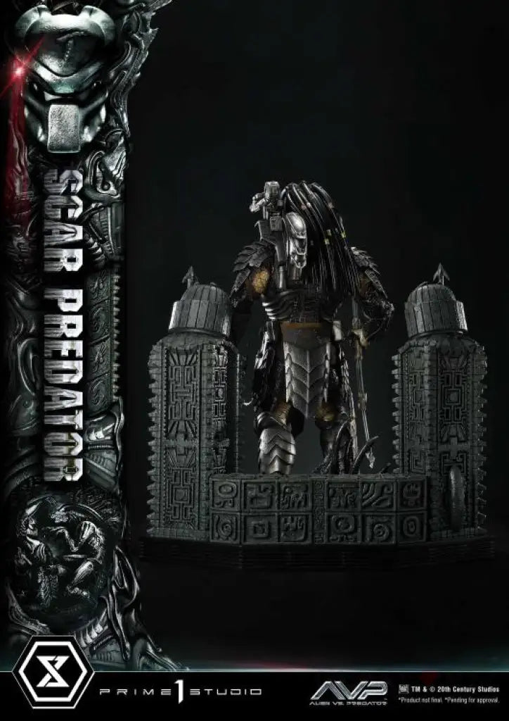 Museum Masterline Alien Vs Predator Scar Scale Figure