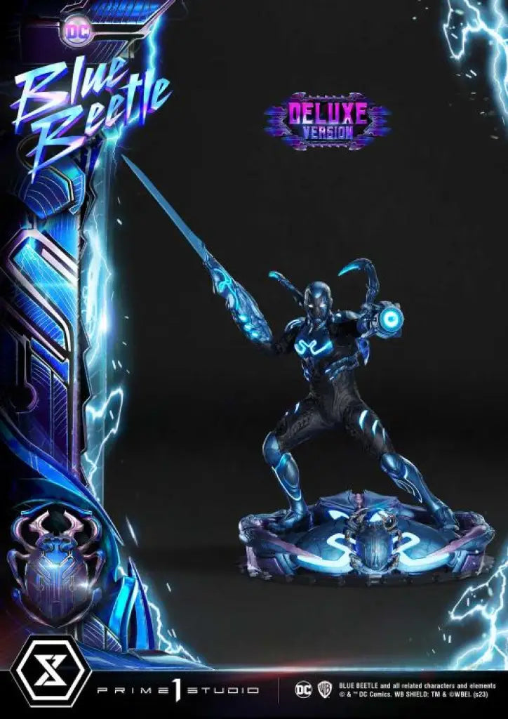 Museum Masterline Blue Beetle Deluxe Bonus Version Scale Figure