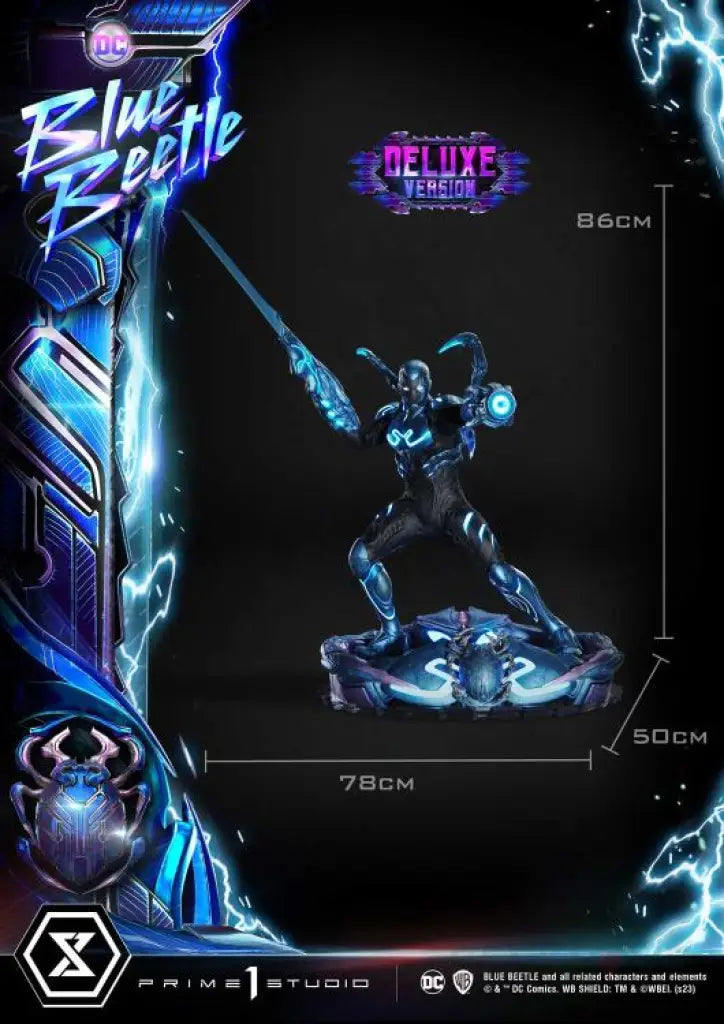 Museum Masterline Blue Beetle Deluxe Version Scale Figure