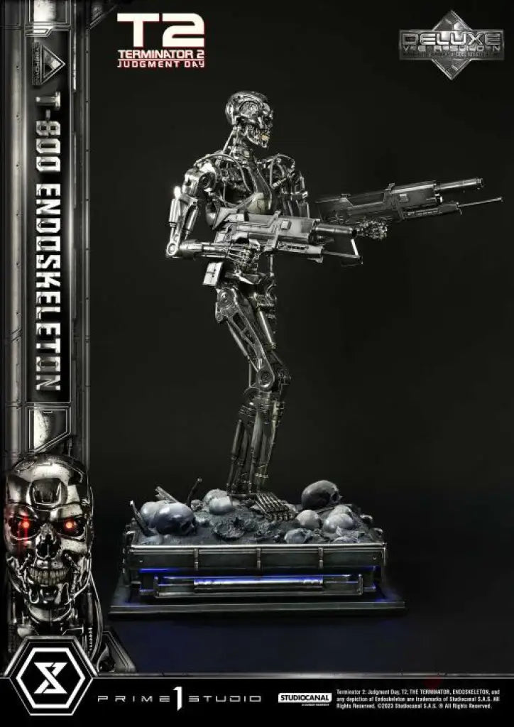 Museum Masterline Terminator 2: Judgment Day T-800 Endoskeleton Deluxe ...