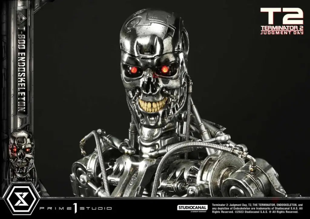 Museum Masterline Terminator 2: Judgment Day T-800 Endoskeleton DX Bon ...