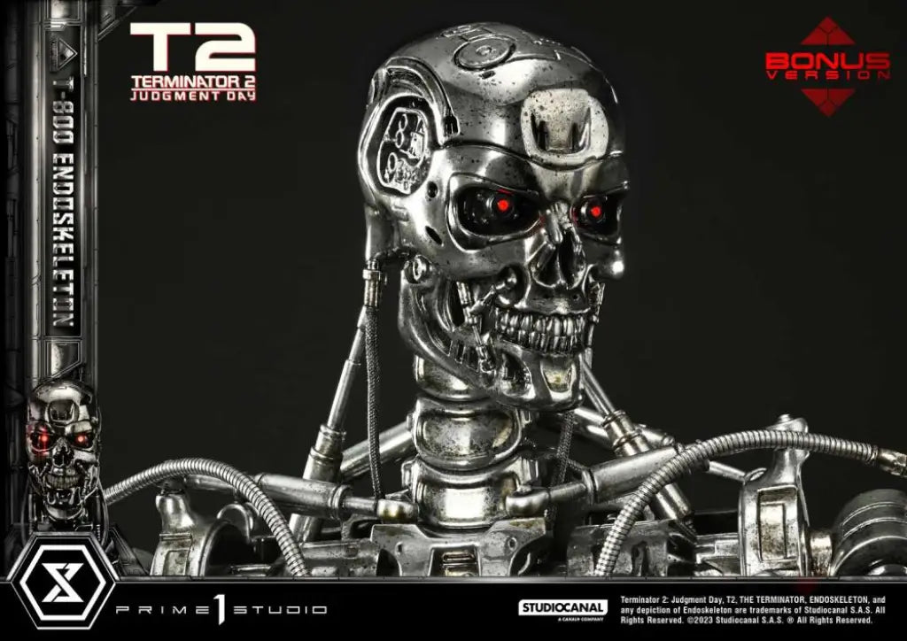 Museum Masterline Terminator 2: Judgment Day T-800 Endoskeleton DX Bon ...