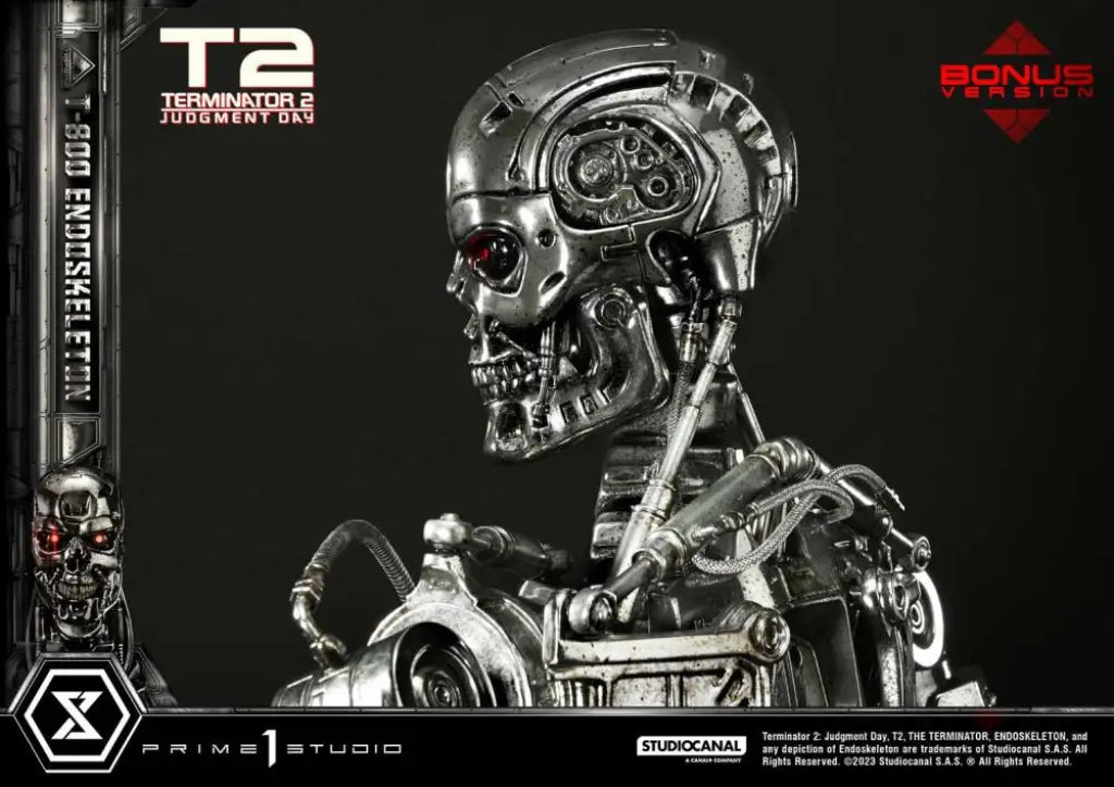 Museum Masterline Terminator 2: Judgment Day T-800 Endoskeleton DX Bon ...