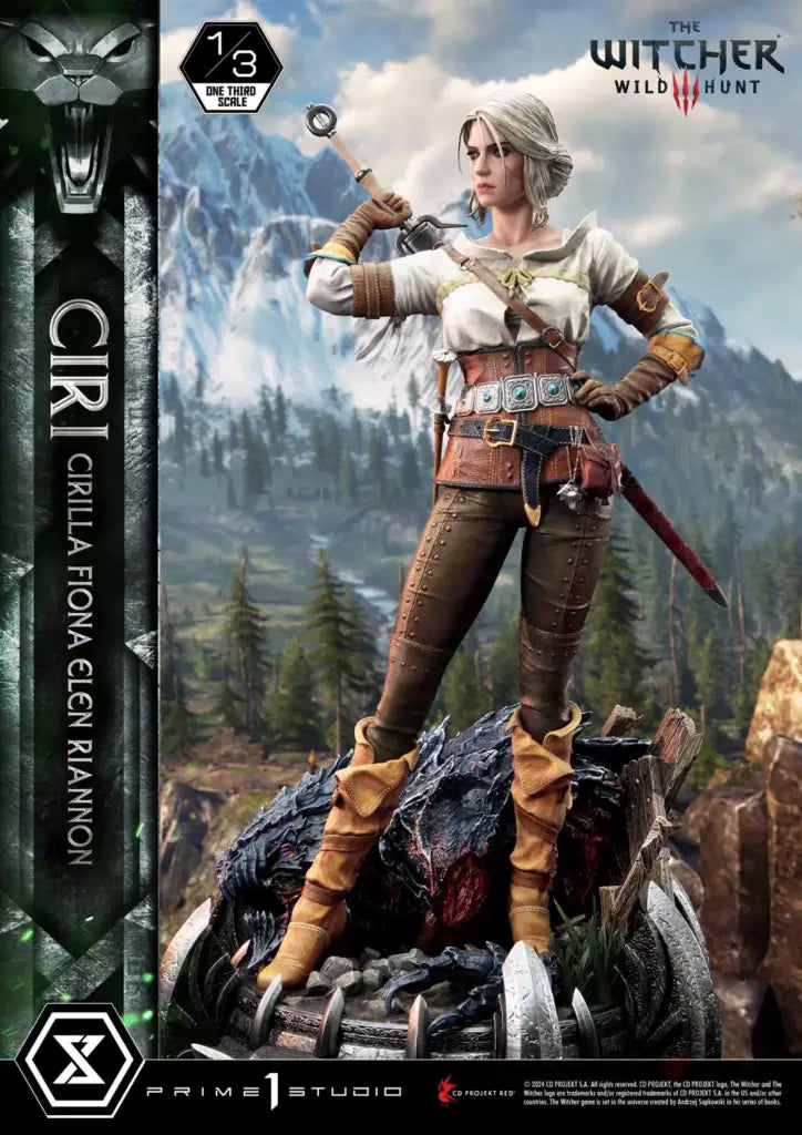 Museum Masterline The Witcher 3: Wild Hunt Ciri Fiona Elen Riannon Bonus Version Scale Figure