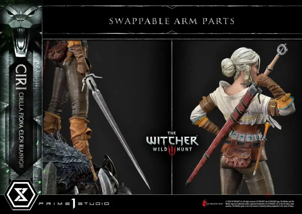 Museum Masterline The Witcher 3: Wild Hunt Ciri Fiona Elen Riannon Bonus Version Scale Figure