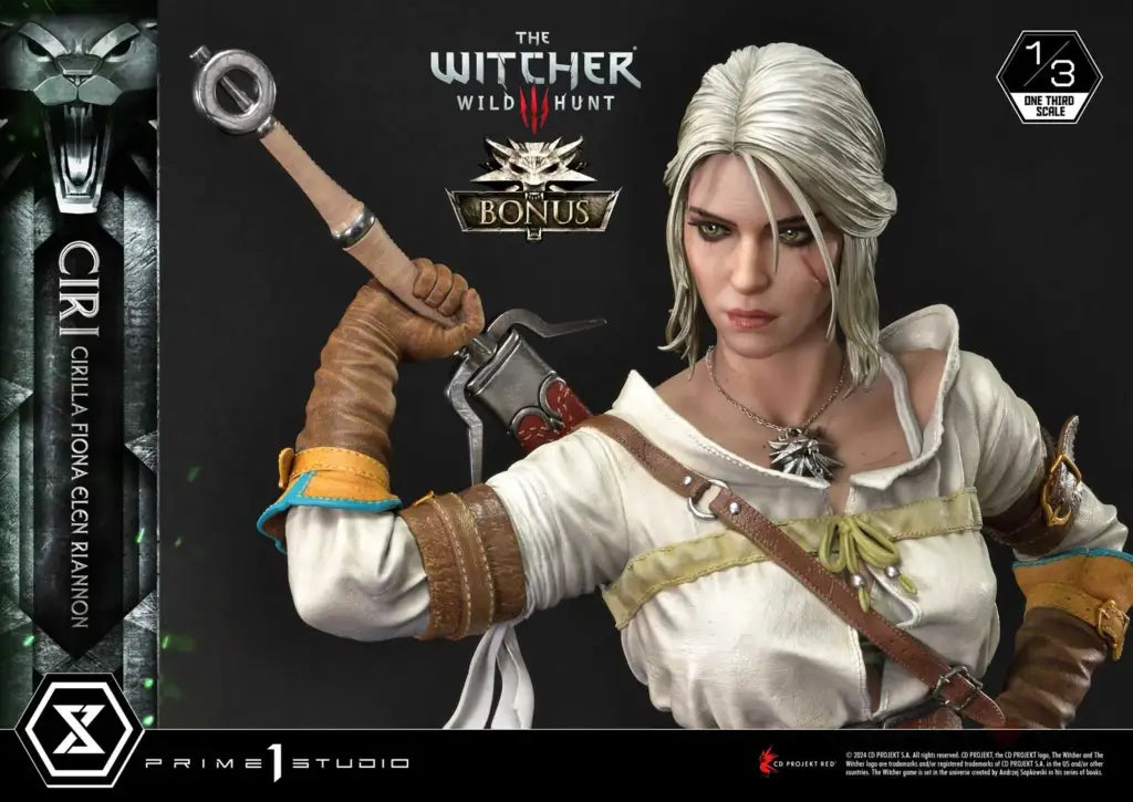 Museum Masterline The Witcher 3: Wild Hunt Ciri Fiona Elen Riannon Bonus Version Scale Figure