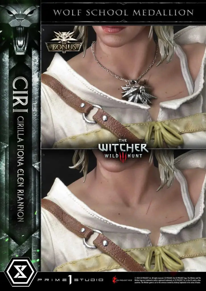 Museum Masterline The Witcher 3: Wild Hunt Ciri Fiona Elen Riannon Bonus Version Scale Figure