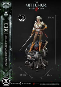 Museum Masterline The Witcher 3: Wild Hunt Ciri Fiona Elen Riannon Scale Figure