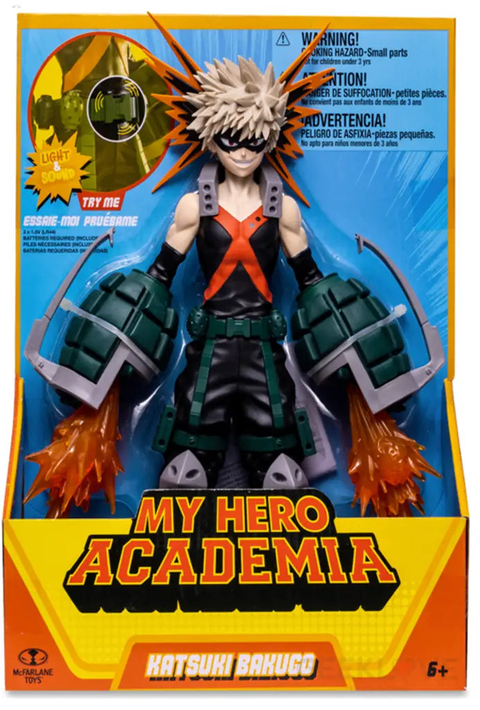 MY HERO ACADEMIA 12IN w/ LIGHT & SOUND - BAKUGO