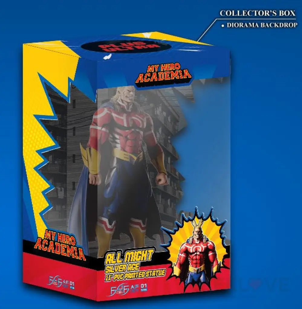 My Hero Academia All Might (Silver Age) Statue - GeekLoveph