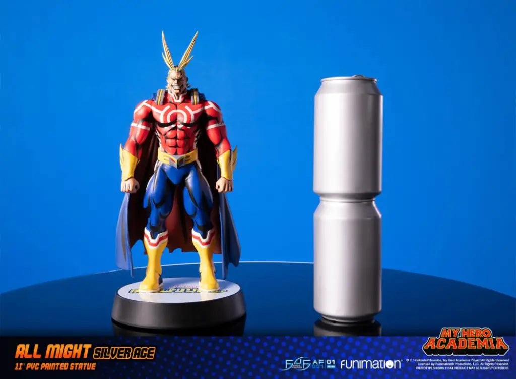 My Hero Academia All Might (Silver Age) Statue - GeekLoveph