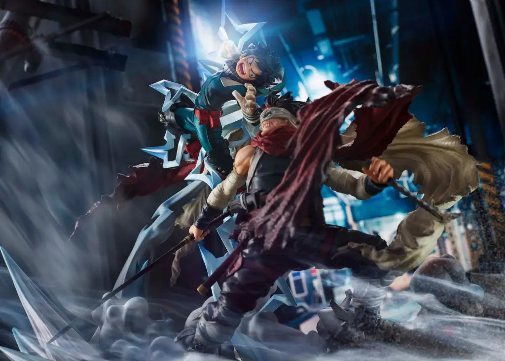 My Hero Academia Figure Izuku Midoriya vs. Stain - GeekLoveph