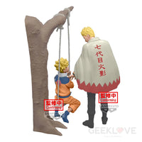 Naruto 20th Anniversary Figure Uzumaki Naruto Kid & Hokage (Set Of 2) - GeekLoveph
