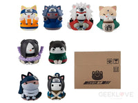 Naruto Nyaruto! Sasuke-Kun Come On Over Box of 8 Figures (With Gift) - GeekLoveph