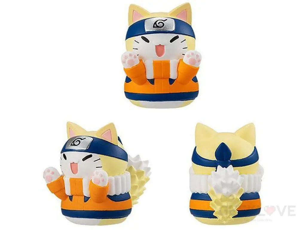 Naruto Nyaruto! Sasuke-Kun Come On Over Box of 8 Figures (With Gift) - GeekLoveph