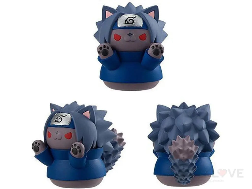 Naruto Nyaruto! Sasuke-Kun Come On Over Box of 8 Figures (With Gift) - GeekLoveph