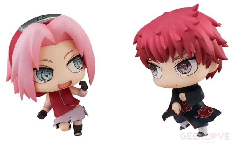 Naruto Shippuden Chimi-Mega Buddy!  SAKURA and SASORI (with gift)