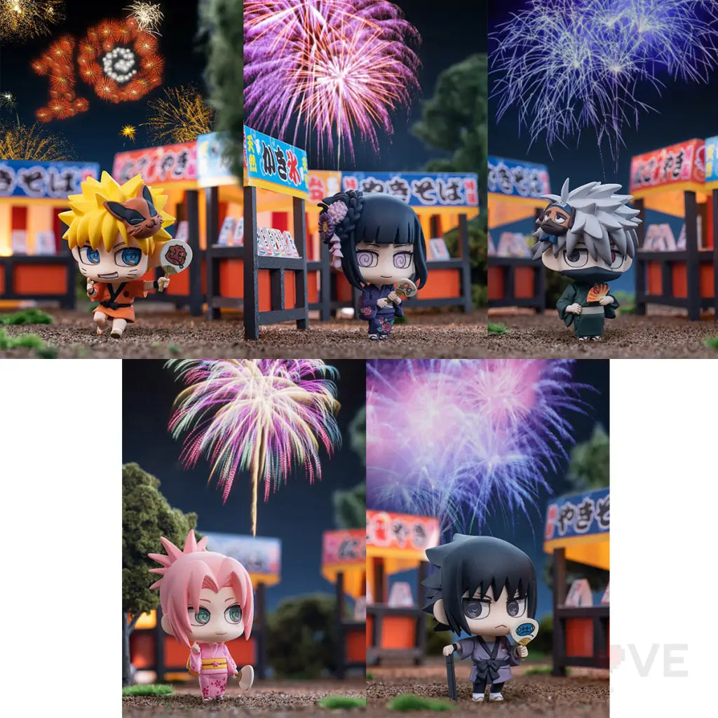 Naruto: Shippuden Petit Chara Land (10th Anniversary Ver.) Box of 10 Figures (With Gift) - GeekLoveph