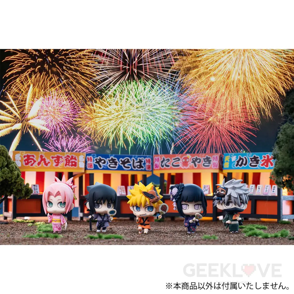 Naruto: Shippuden Petit Chara Land (10th Anniversary Ver.) Box of 10 Figures (With Gift) - GeekLoveph