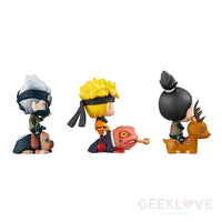 Naruto: Shippuden Petit Chara Land New Color! Kuchiyose Box of 8 Figures (With Gift) - GeekLoveph