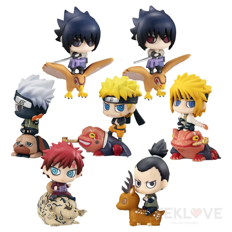 Naruto: Shippuden Petit Chara Land New Color! Kuchiyose Box of 8 Figures (With Gift)