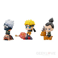 Naruto: Shippuden Petit Chara Land New Color! Kuchiyose Box of 8 Figures (With Gift) - GeekLoveph