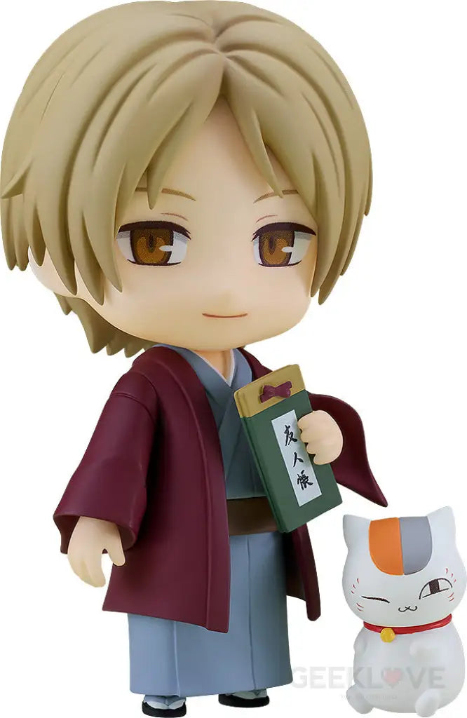 Natsume Yujin-Cho Nendoroid Takashi & Nyanko Sensei: Traditional Clothing Ver.