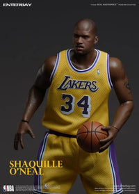 NBA Real Masterpiece Shaquille O'Neal (Lakers Home) 1/6 Scale Figure - GeekLoveph