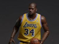 NBA Real Masterpiece Shaquille O'Neal (Lakers Home) 1/6 Scale Figure - GeekLoveph
