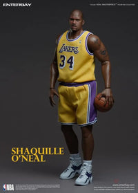 NBA Real Masterpiece Shaquille O'Neal (Lakers Home) 1/6 Scale Figure - GeekLoveph