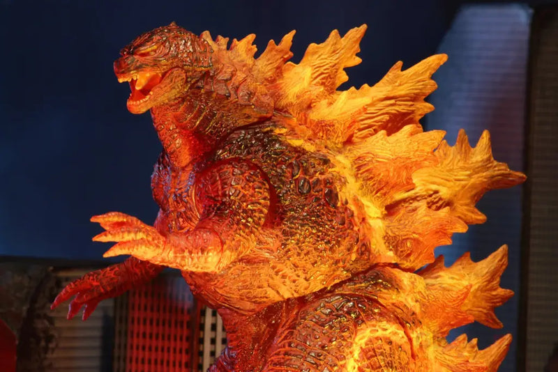 NECA - Godzilla: King of The Monsters – Godzilla Version 3 (Burning Godzilla) 12″ Head-To-Tail Figure