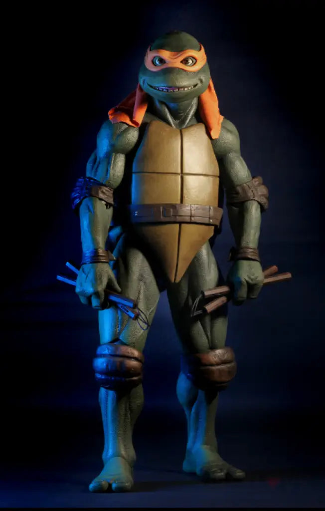 NECA: Teenage Mutant Ninja Turtles [1990 Movie] - 1⁄4 Michelangelo - GeekLoveph