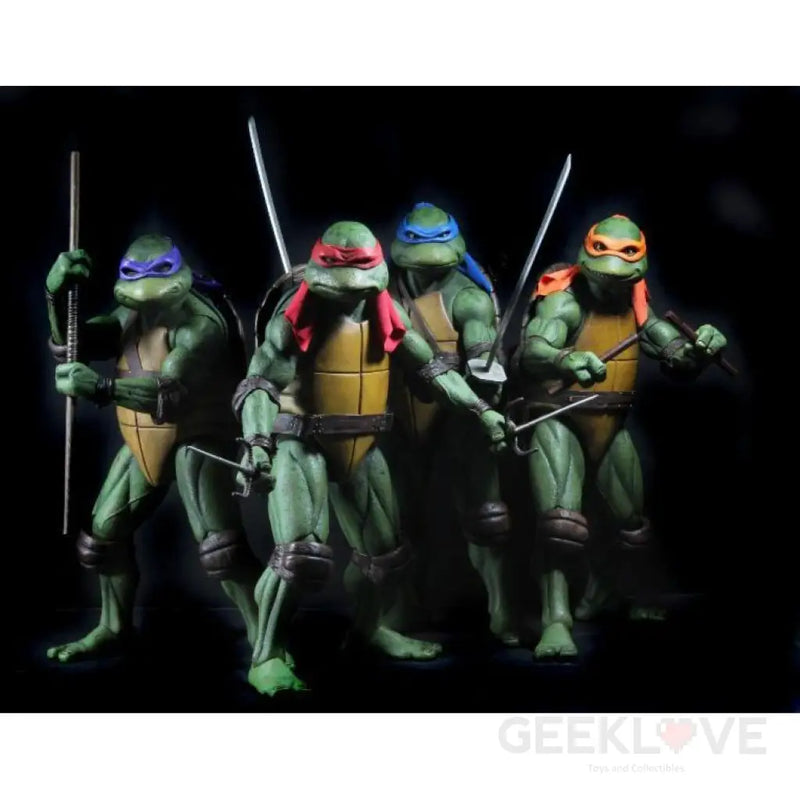 NECA: Teenage Mutant Ninja Turtles [1990 Movie] - 1⁄4 Scale (Set of 4)