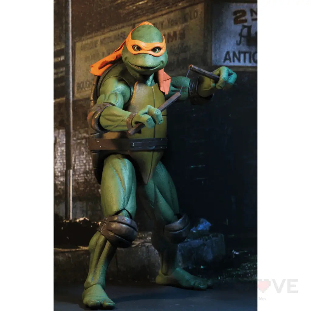 NECA: Teenage Mutant Ninja Turtles [1990 Movie] - 1⁄4 Scale (Set of 4) - GeekLoveph