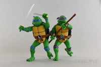 Neca: Teenage Mutant Ninja Turtles – 7” Scale Action Figure – Cartoon Leonardo and Donatello - GeekLoveph