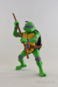Neca: Teenage Mutant Ninja Turtles – 7” Scale Action Figure – Cartoon Leonardo and Donatello - GeekLoveph