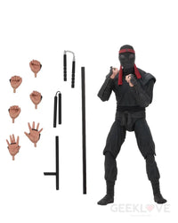 Neca: Teenage Mutant Ninja Turtles - 7 Scale Action Figure Foot Soldier (Melee Weaponry)