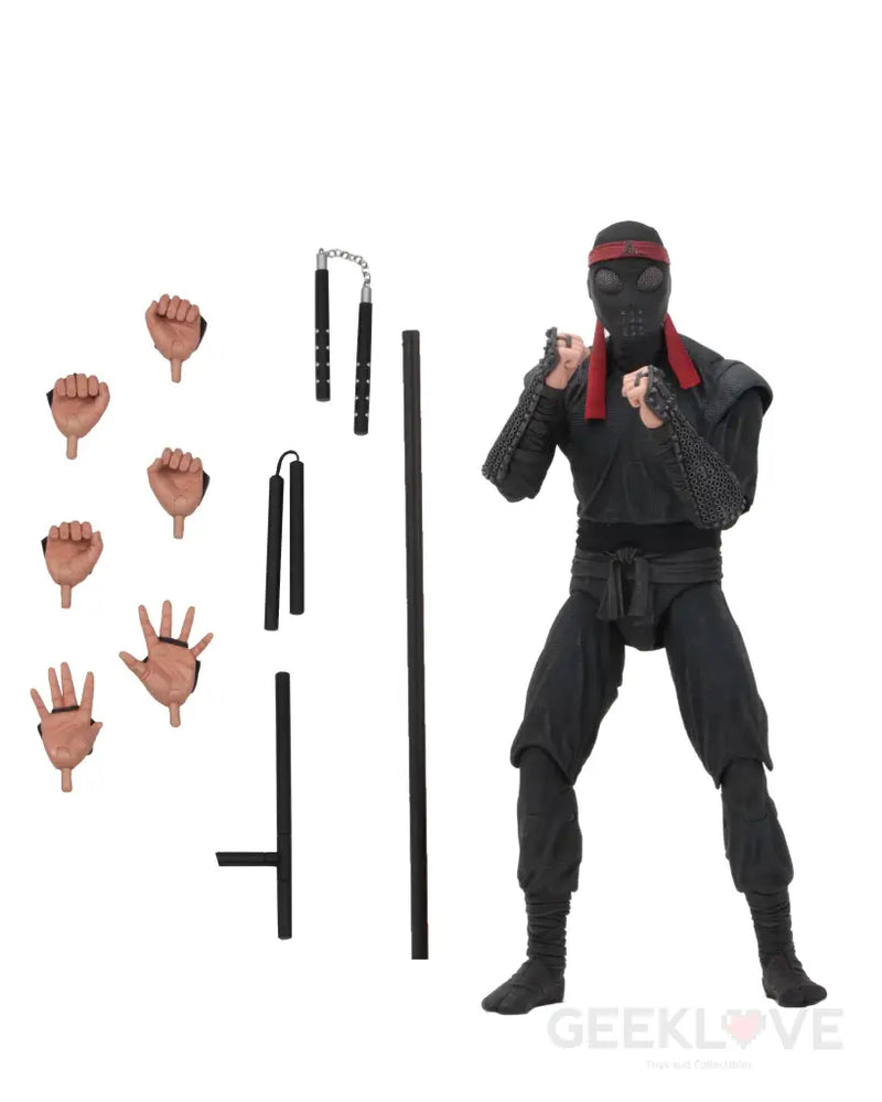 NECA: Teenage Mutant Ninja Turtles - 7” Scale Action Figure - Foot Soldier (Melee weaponry)